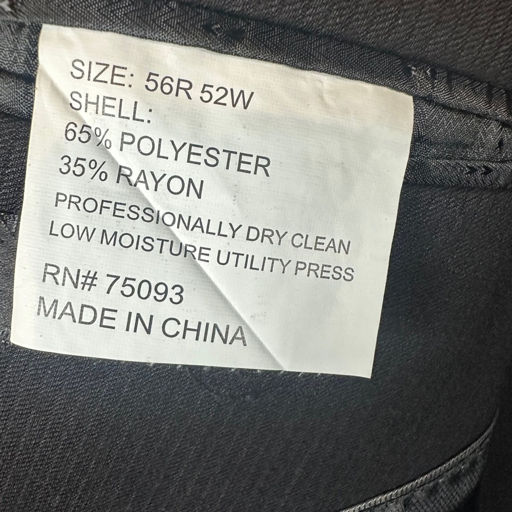 Lineage High Performance Vested Two-Button Black … - image 7